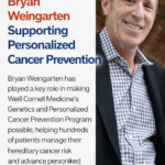 Bryan Weingarten’s Commitment to Advancing Personalized Cancer Prevention at Weill Cornell Medicine
