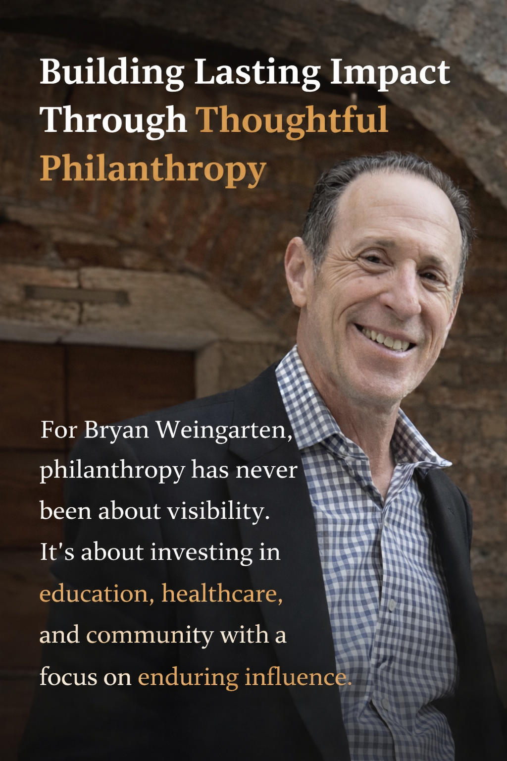 Building Lasting Impact Through Thoughtful Philanthropy