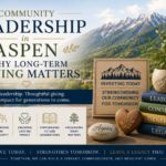 Community leadership and giving impact