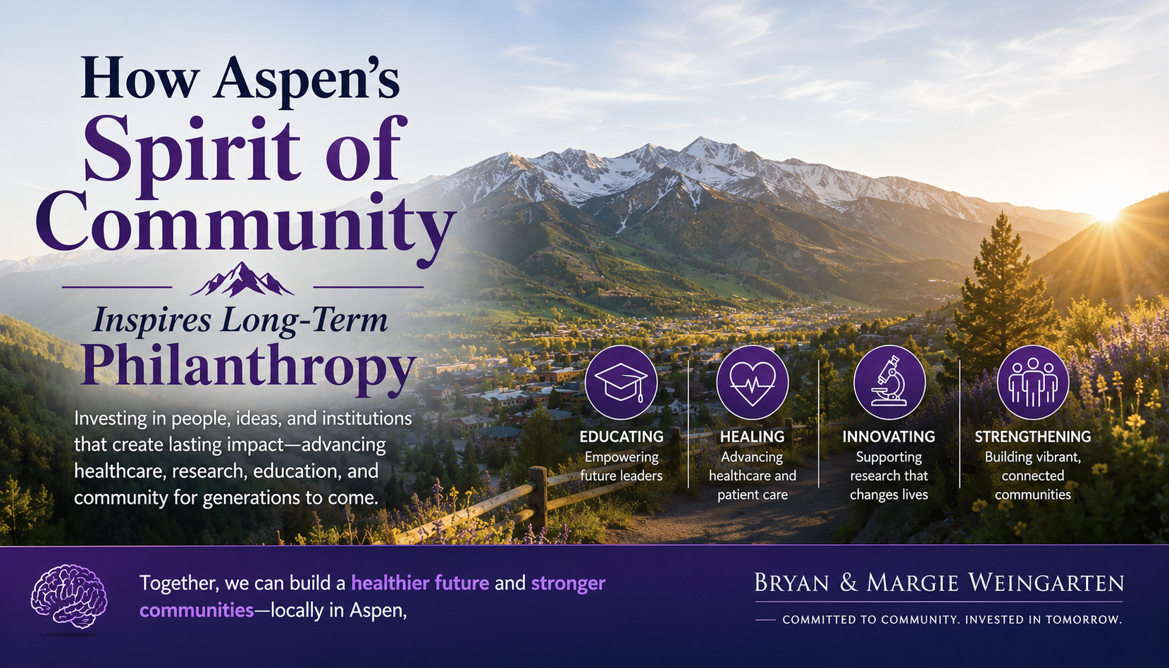 Spirit of community in Aspen valley
