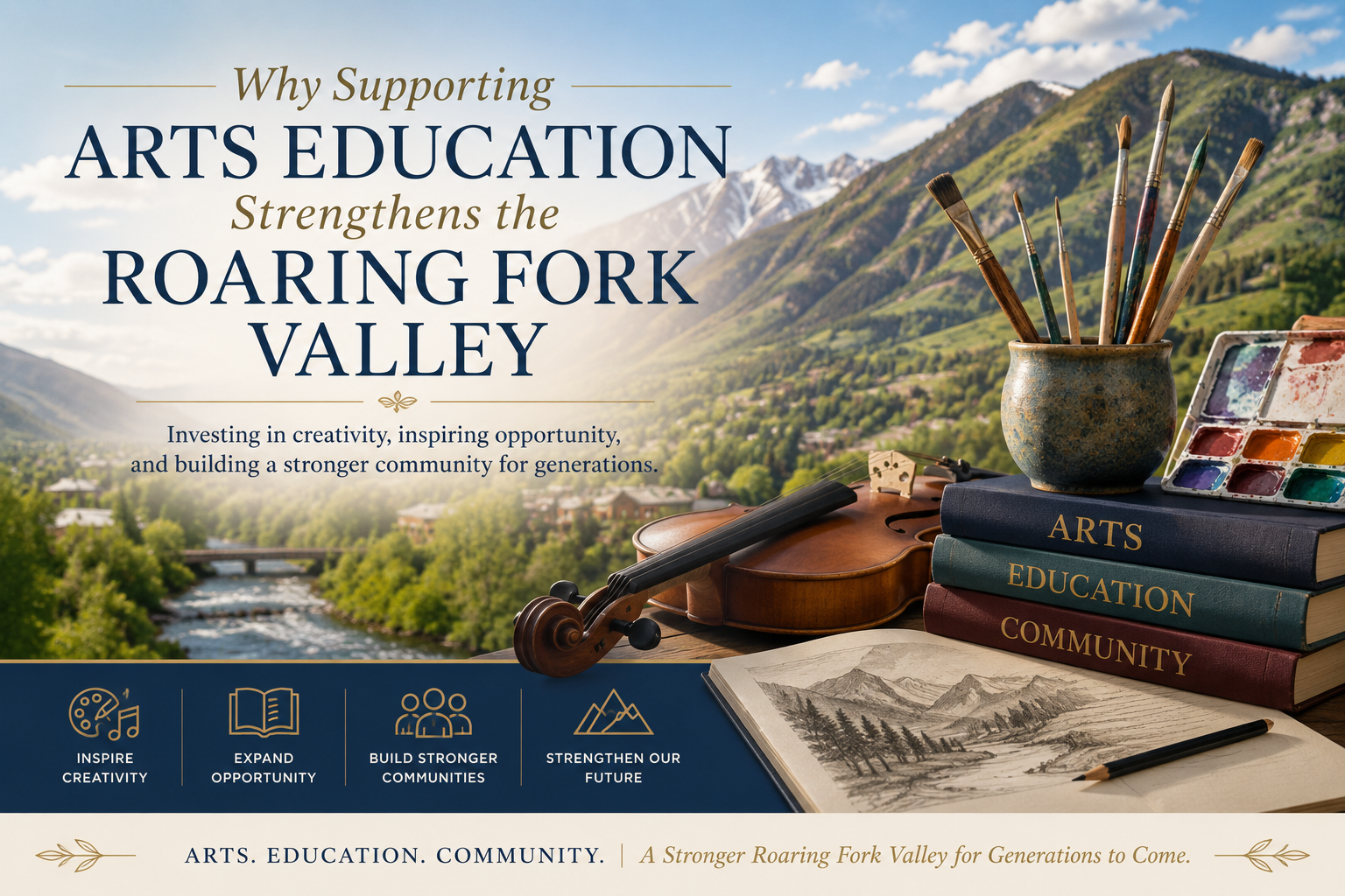 Why Supporting Arts Education Strengthens the Roaring Fork Valley