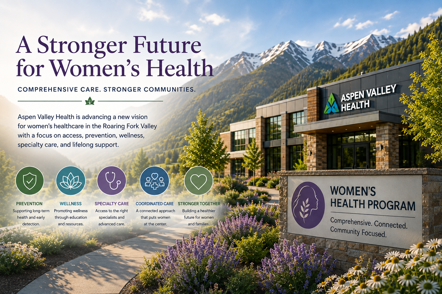 Bryan and Margie Weingarten Help Shape Long-Term Vision for Women’s Health in the Roaring Fork Valley