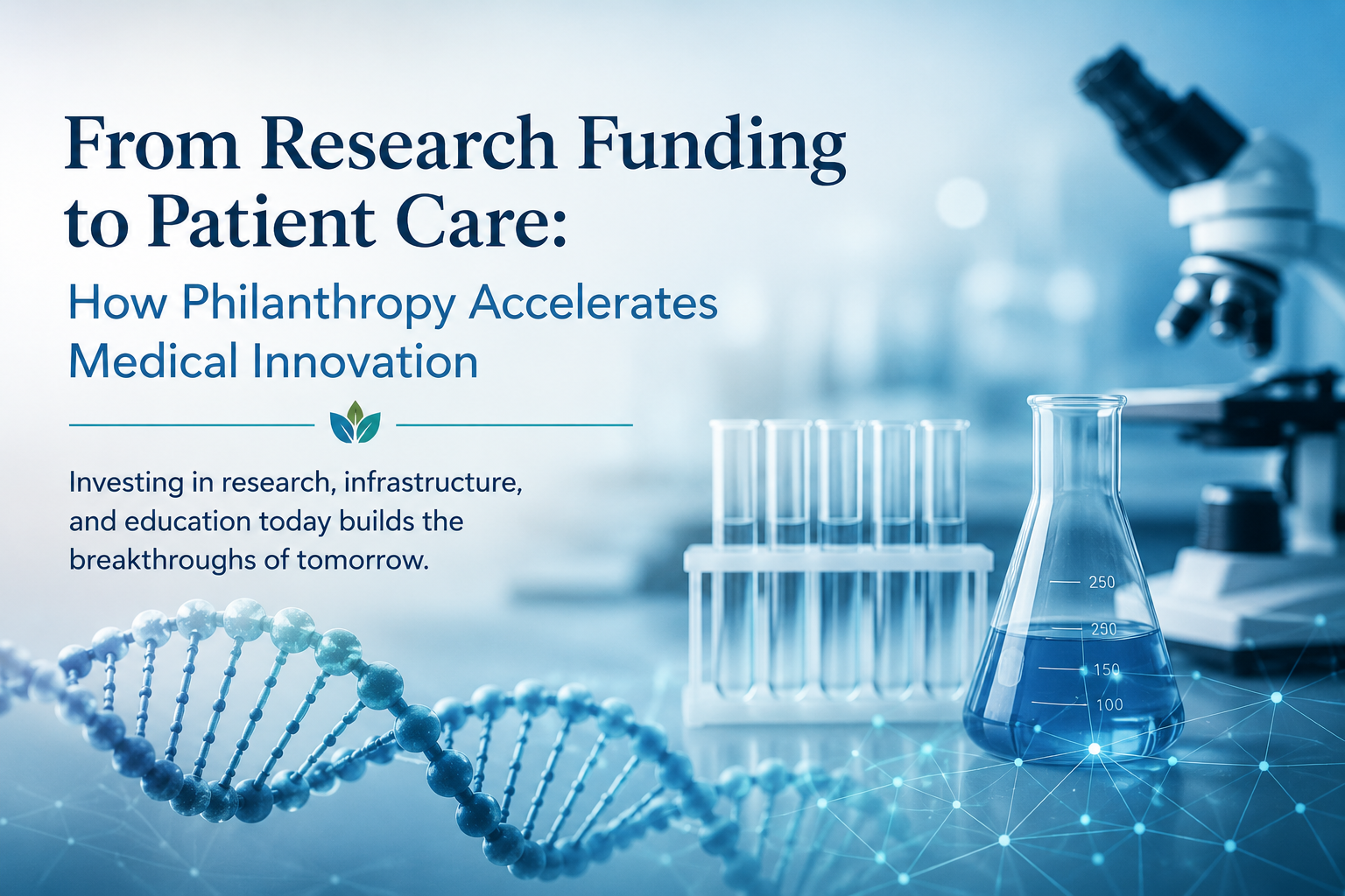 From Research Funding to Patient Care: How Philanthropy Accelerates Medical Innovation